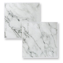8pk Natural Marble Wall Tile Stickers - 6 x 6"