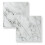 8pk Natural Marble Wall Tile Stickers - 6 x 6" 1