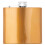 Premier Housewares 5Oz Gold Finish Kidney Shape Hip Flask 1