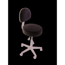 (Black) Affinity Backrest Stool