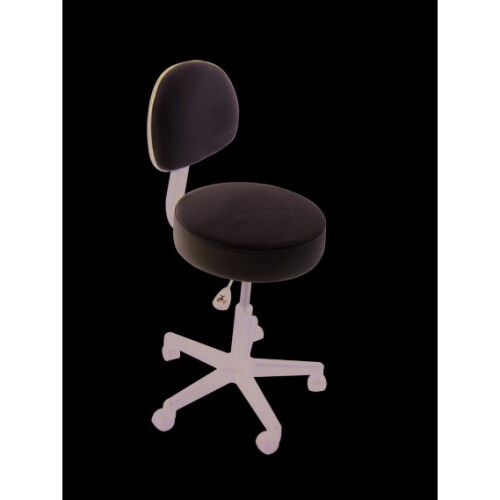 (Black) Affinity Backrest Stool