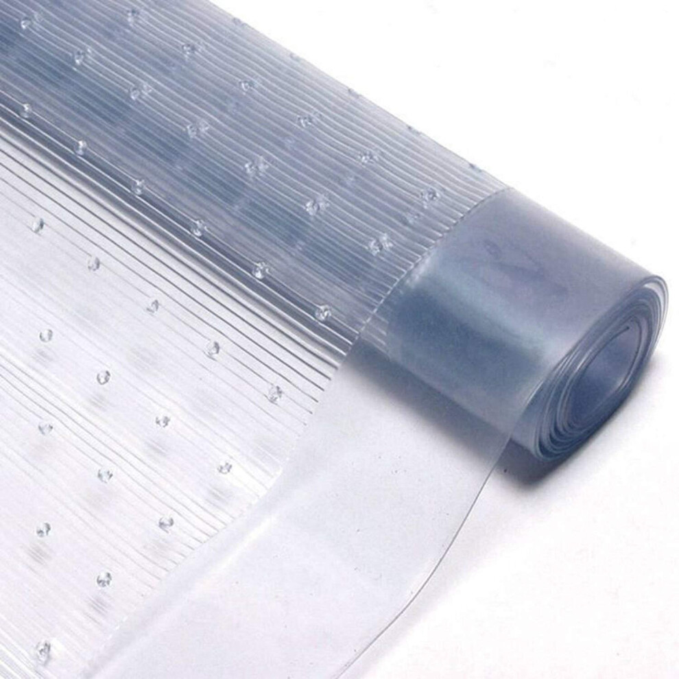 (27Inches x 50ft) Clear Plastic Carpet Protector Hallway Runner