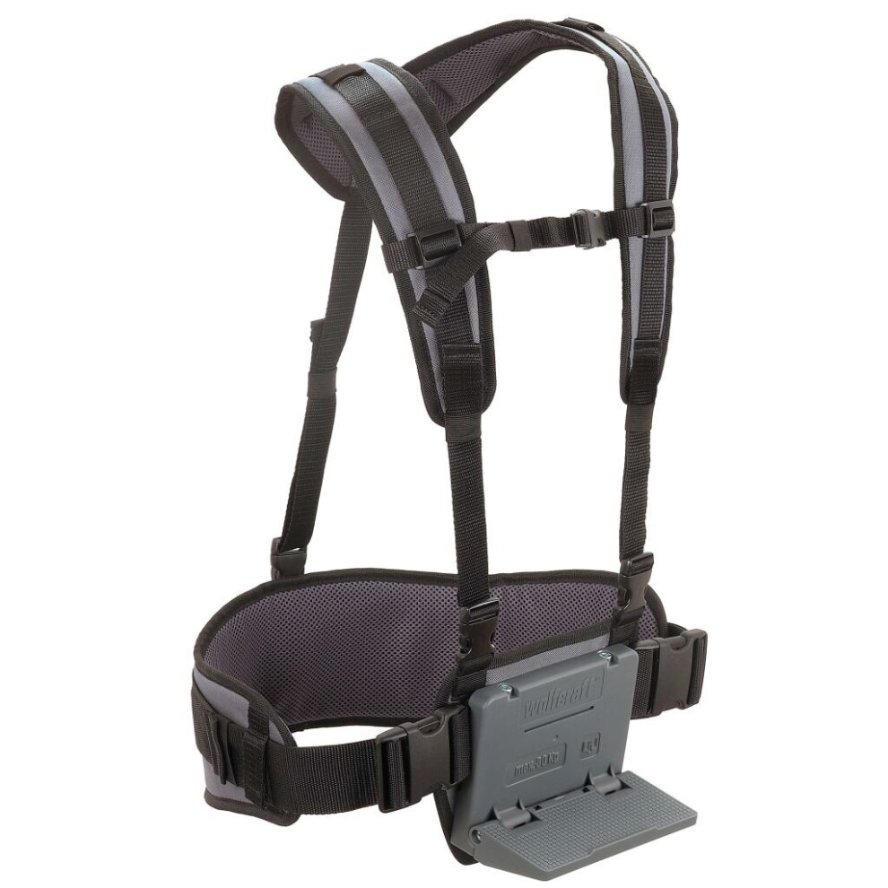 wolfcraft Carrying Harness Black Home Lifting Moving Luggage Straps 5582000