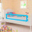 VidaXL vidaXL Kleinkind-Bettschutzgitter Blau 120x42 cm Polyester 1