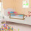 VidaXL vidaXL Kleinkind-Bettschutzgitter Taupe 120x42 cm Polyester 1