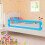 VidaXL vidaXL Kleinkind-Bettschutzgitter Blau 180x42 cm Polyester 1