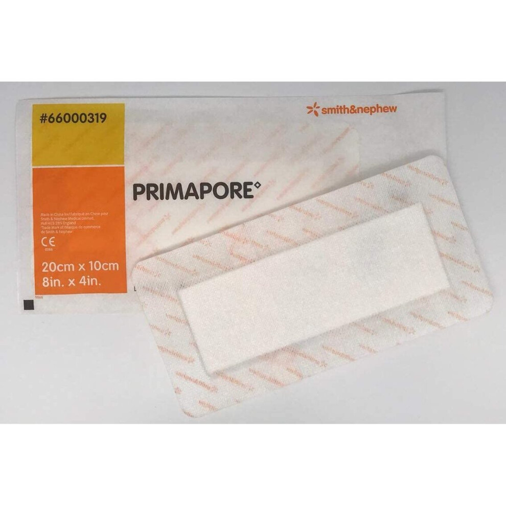 Smith & Nephew Primapore Adhesive Wound Dressing 20Cm X 10Cm (X20)