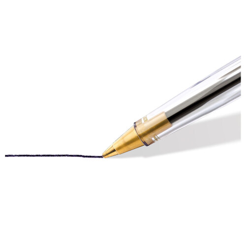 Staedtler 430 stick ballpoint pen medium black 2