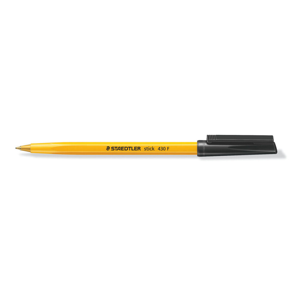 Staedtler 430 Stick Ballpoint Pen Fine Black