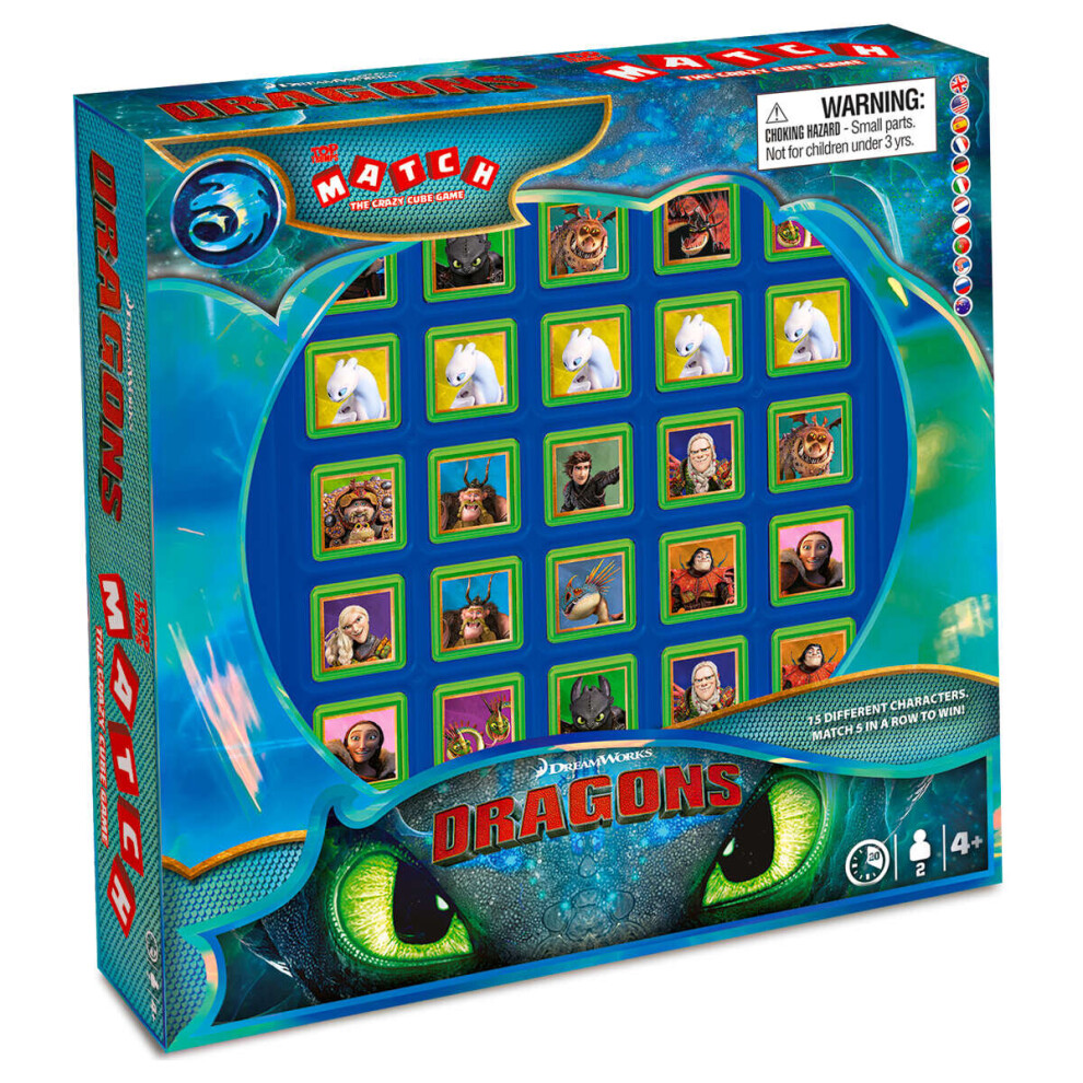 Dragons Match Cube Game