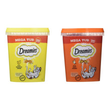 Dreamies Cat Treats Mega Tub (2 x 350g)