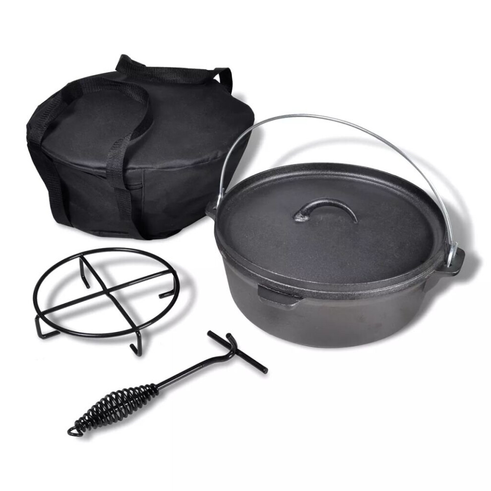 Vidaxl Dutch Oven 5.6 L Including Accessories