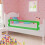 VidaXL vidaXL Kleinkind-Bettschutzgitter Grün 120x42 cm Polyester 1