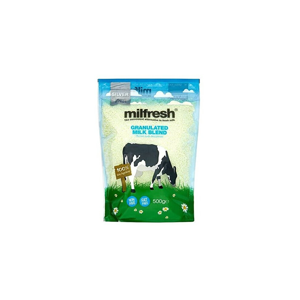 Milfresh Granulated Skimmed Milk Case (10 X 500G) Silver
