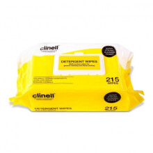 Clinell Detergent 215 Wipes Multi-Surface For General Cleaning And Damp Dusting