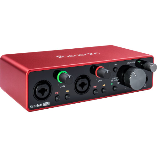 Focusrite Scarlett 2i2 2x2 USB Audio Interface (3rd Generation) 1
