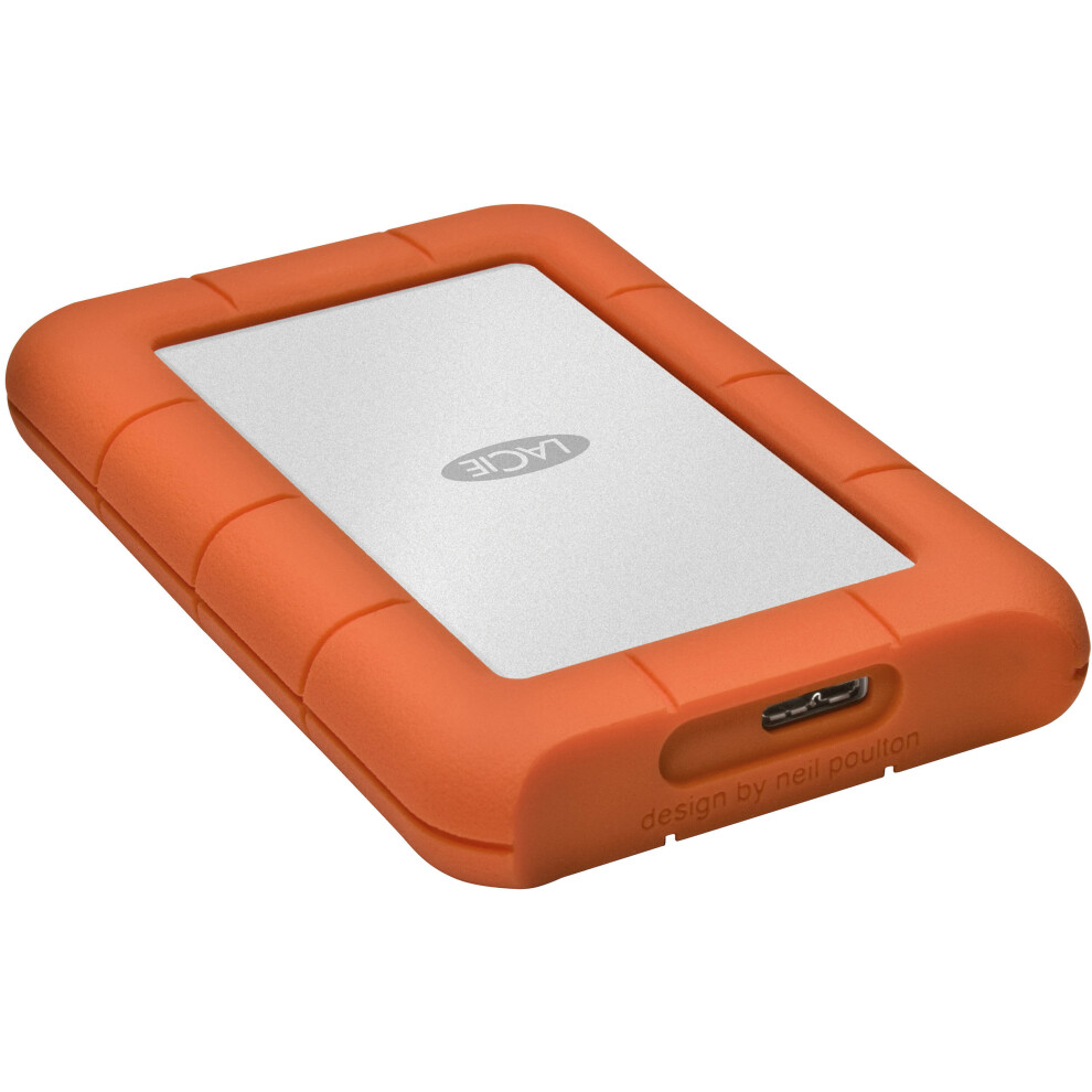 LaCie 5TB Rugged Mini USB 3.0 External Hard Drive