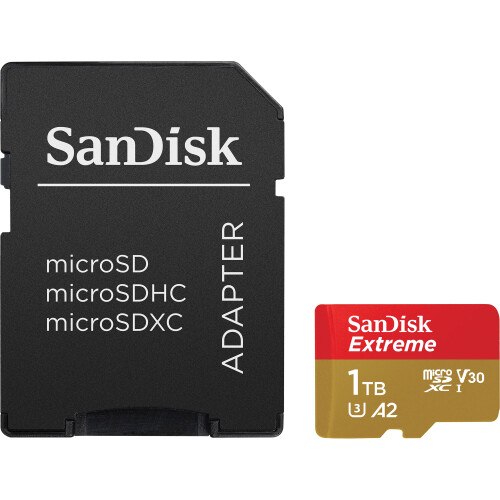 SanDisk SanDisk 1TB Extreme UHS-I microSDXC Memory Card with SD Adapter 2