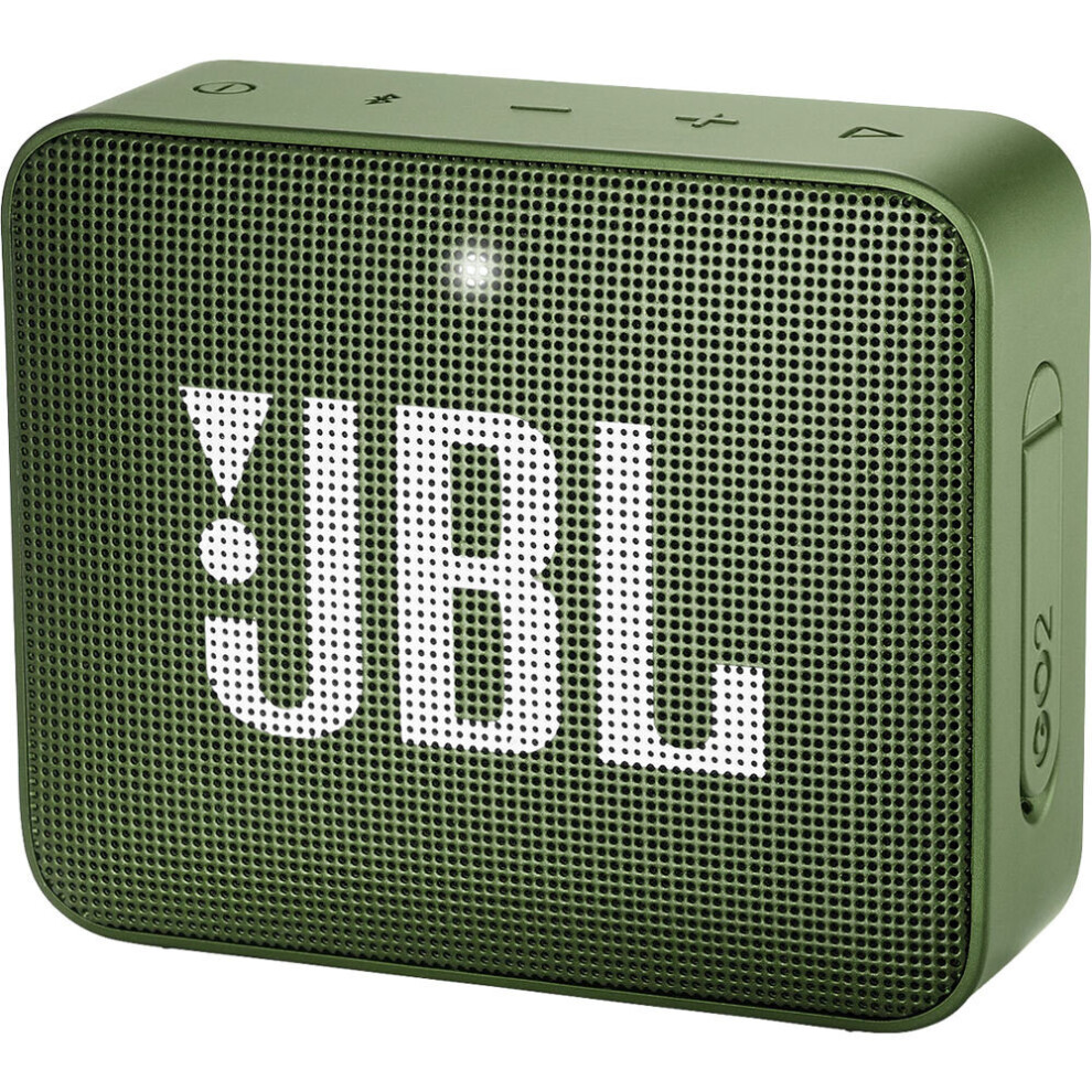 JBL GO 2 Portable Wireless Speaker (Moss Green)