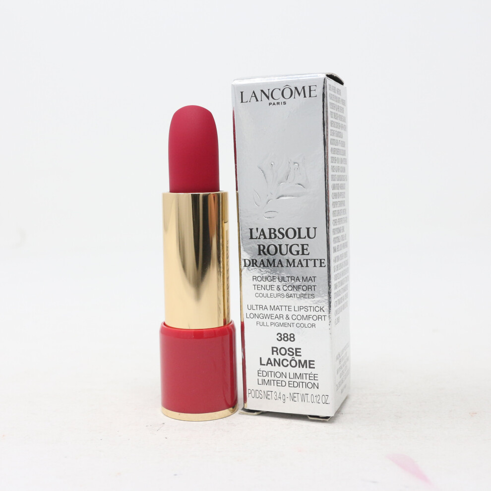 (388 Rose Lancome (Drama M)) Lancome L'Absolu Rouge Lipcolor 0.12oz/3.4g New In Box (Choose Your Shade!)