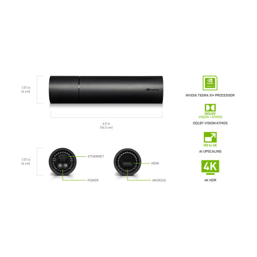 NVIDIA NVIDIA SHIELD Android TV HDR 4K UHD Streaming Media Player (2019) 2