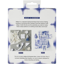 Rit Indigo Shibori Tie Dye Kit N   mero do modelo: 85847 azul