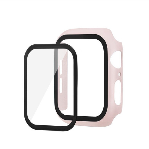 Θήκη προστασίας οθόνης για Apple Watch Series SE 6 5 4 40mm Pink Sand 1