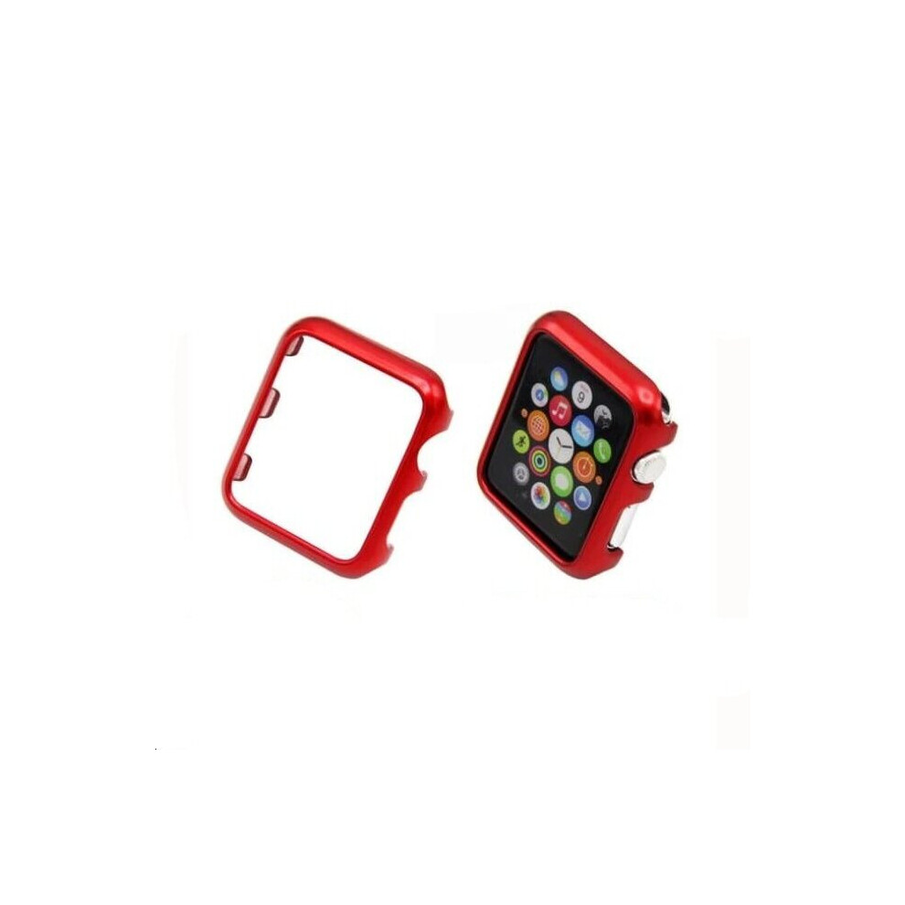 Case Screen Protector For Apple Watch Series 3 2 1 38Mm Red 7437135743732