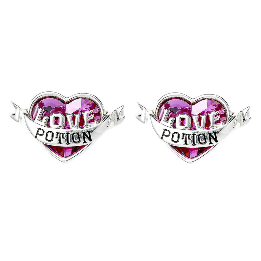 Harry Potter Love Potion Stud Earrings Embellished With Swarovski Crystals - Jigsaw Puzzle