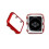 Θήκη προστασίας οθόνης για Apple Watch Series SE 6 5 4 40mm Κόκκινο 2