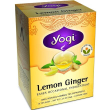 Yogi Tea, Citron Gingembre, Sans Caféine, 16 Sachets de Thé, 1,27 oz (36 g)
