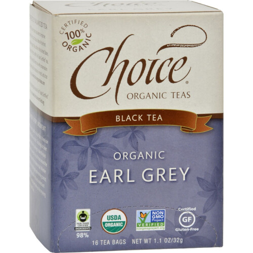 Choice Organic Teas - Earl Grey Tea - 16 Bags