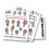 L.O.L. Surprise! SES Creative Children's Temporary Tattoos Metallic Set 2
