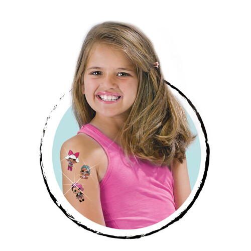 L.O.L. Surprise! SES Creative Children's Temporary Tattoos Metallic Set 2