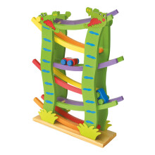 Crocodiles Circuit - Hot Wheels - Crocodiles Circuit - 4 puuautoa - 3-vuotiaille ja sitä vanhemmille lapsille