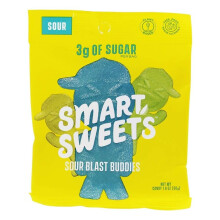 SmartSweets, Sour Blast Buddies, Beere, Blaue Himbeere, Limette, Zitrone, Orange, 1,8 oz (50 g)