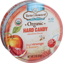 Torie & Howard, Bio Hartbonbons, Blutorange & Honig, 2 Unzen (57 g)