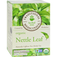 Traditional Medicinals, Feuille d'Ortie Biologique, Sans Caféine, 16 Sachets de Thé Emballés, 1,13 oz (32 g)