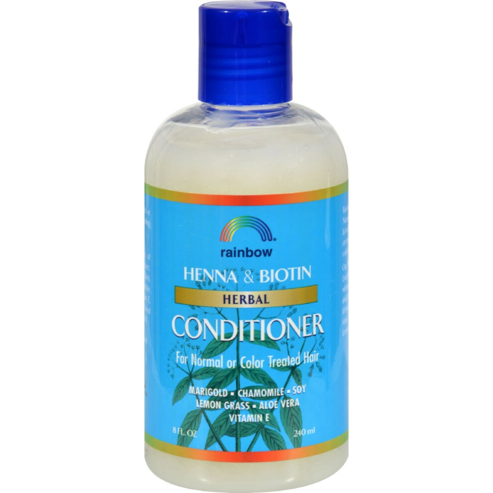 Rainbow Research Herbal Conditioner Henna And Biotin - 8 Fl Oz