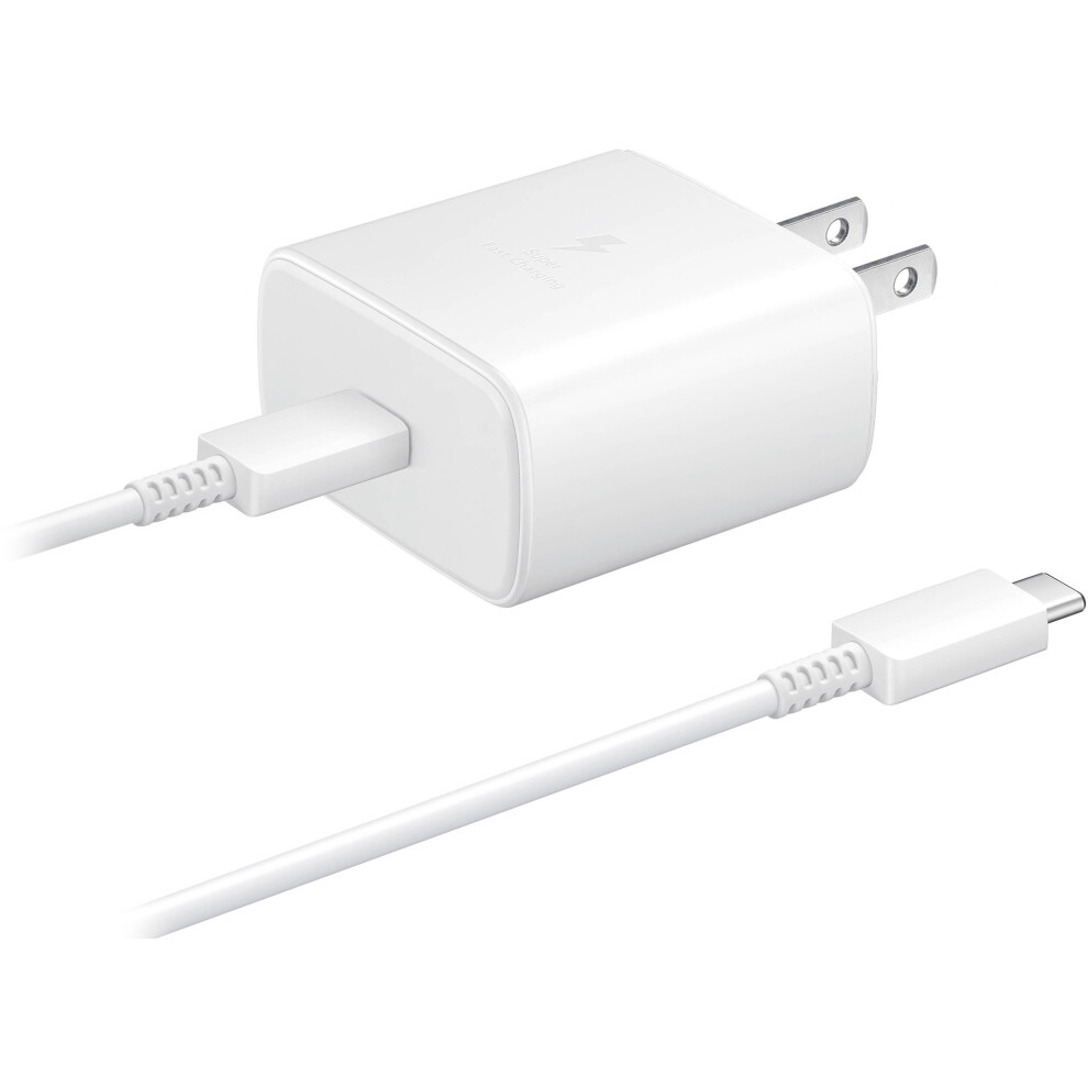 Samsung 45W USB Type-C Fast Charge Wall Charger (White)