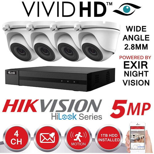 Hikvision Hikvision 4K CCTV Home Security System Kit | Night Vision 1TB 4K CCTV 1