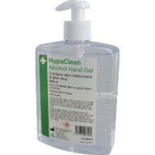 HypaClean Alcohol Hand Gel 500ml Effective Against Bacteria And Viruses
