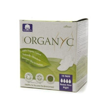 Organyc, Ekologisk Bomullspads, Tung Flöde, 10 Pads