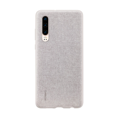 Huawei P30 PU Case Elegant Grey