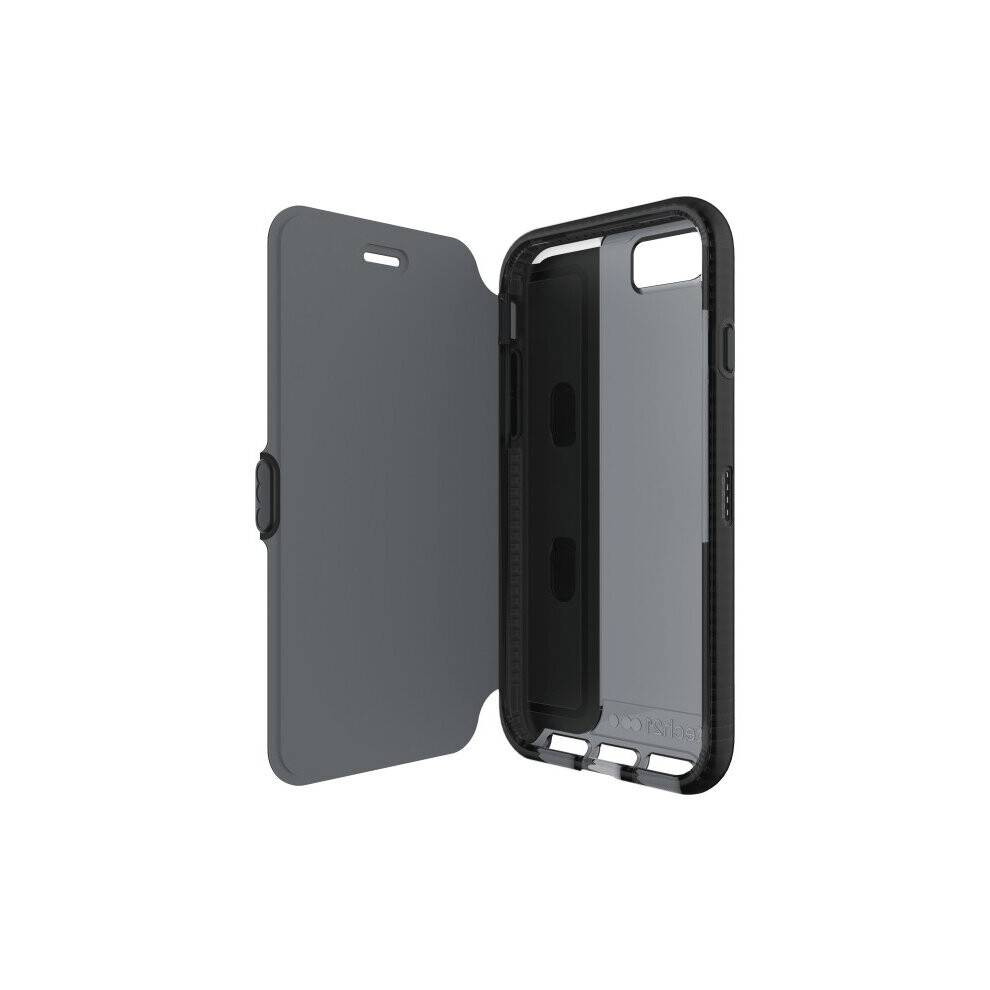 Tech21 Evo Mobile Phone Wallet Case For iPhone 7/8 In Black