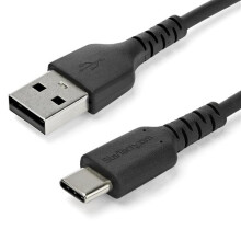 Cable para smartphone Startech RUSB2AC2MB Negro