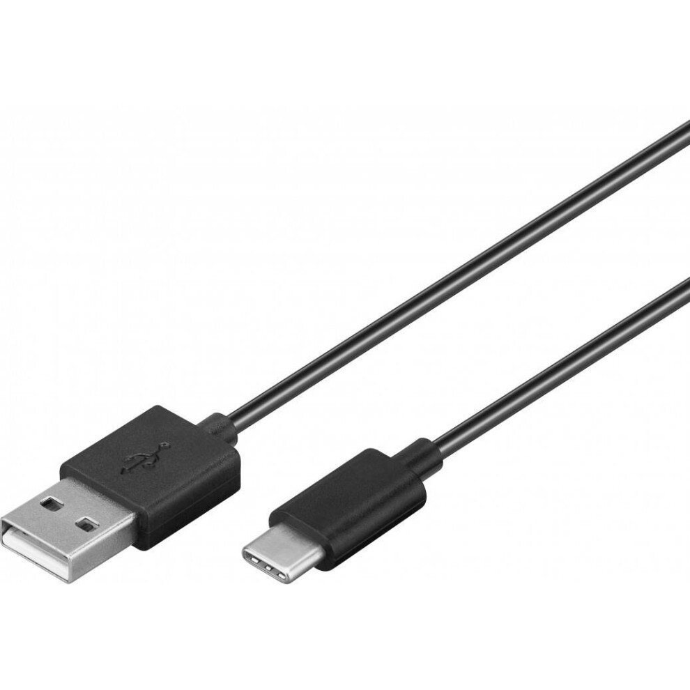 Goobay Usb-C Charging And Sync Cable. 1.0M Black 4040849457357