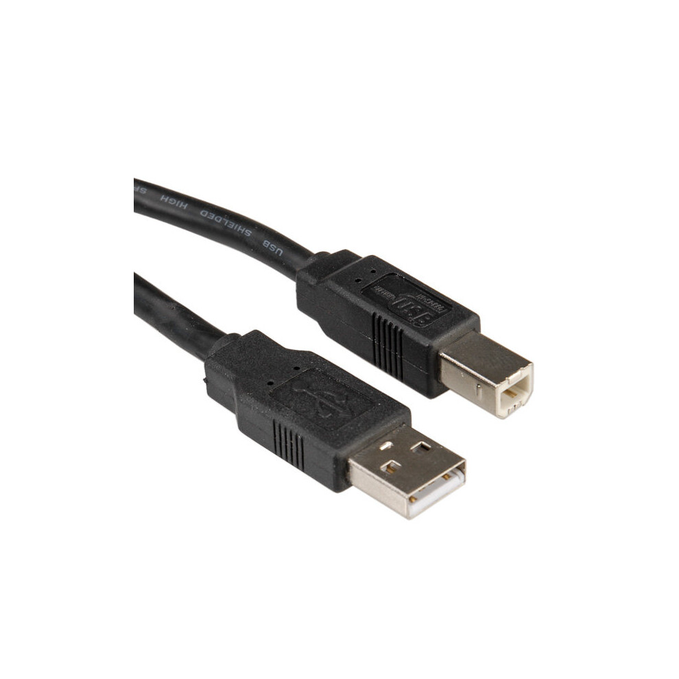 Roline Black Usb2.0 Cable A-B. M/M. 3.0M