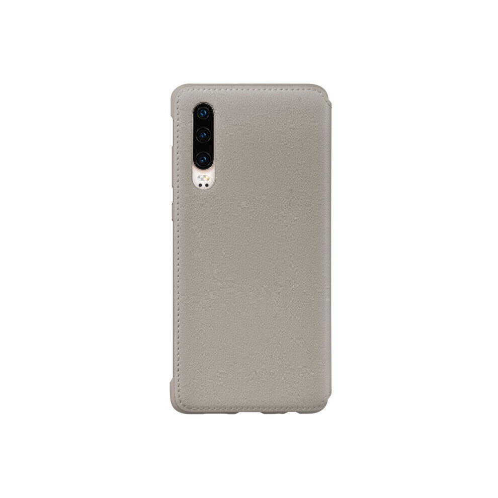 Huawei P30 Wallet Cover Khaki