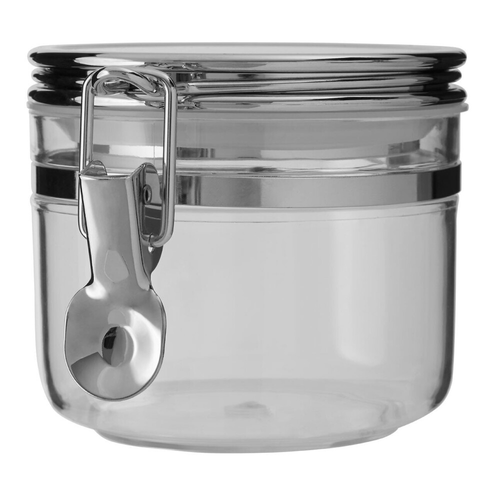 Premier Housewares Gozo Small Round Canister Reflective Visual Appeal